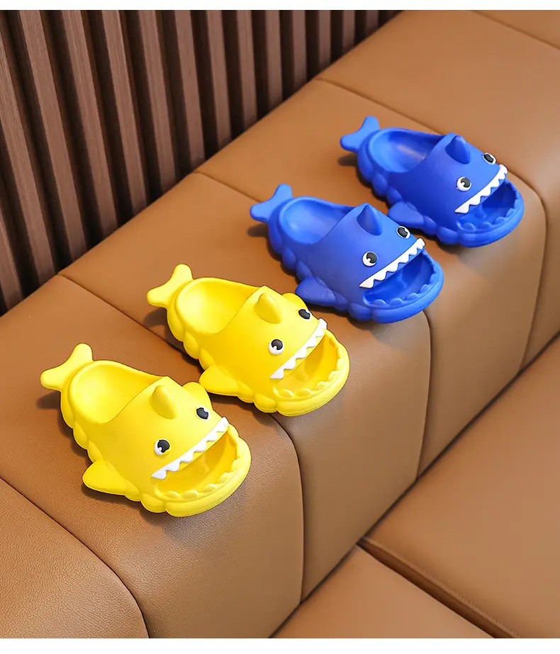 Children's Sandals, Shark Baby Slippers, Girls' Clogs, Summer Indoor Bathing and Outdoor Wear, Beach Non-Slip Shoes — feature 16