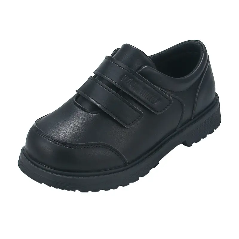 Boys' Leather Shoes 2026 Spring and Autumn New Black Children's Performance Shoes Boys' Small Leather Shoes Soft-Soled Student School Shoes Wholesale