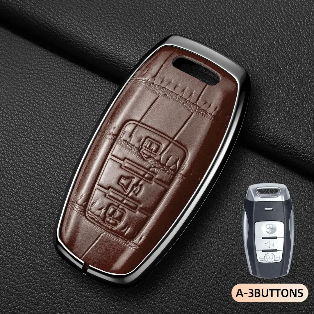 Suitable for Haval Raptor Key Case, Genuine Leather Second-Generation Big Dog, Haval H6, Shenshou, Xiaolong Max, Cool Dog, Xiaolong Shell Cover