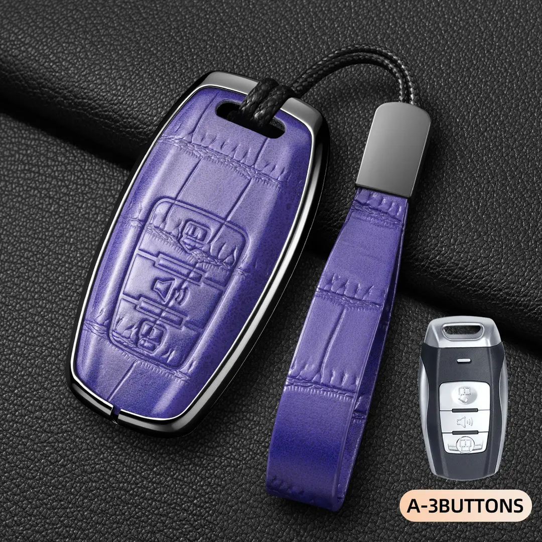 Suitable for Haval Raptor Key Case, Genuine Leather Second-Generation Big Dog, Haval H6, Shenshou, Xiaolong Max, Cool Dog, Xiaolong Shell Cover