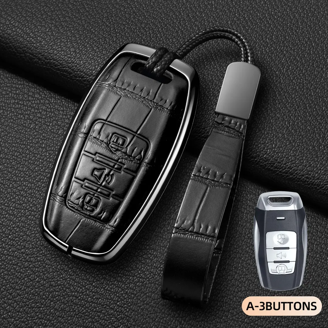 Suitable for Haval Raptor Key Case, Genuine Leather Second-Generation Big Dog, Haval H6, Shenshou, Xiaolong Max, Cool Dog, Xiaolong Shell Cover