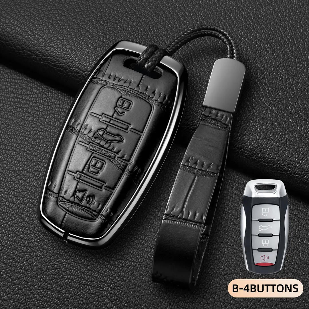 Suitable for Haval Raptor Key Case, Genuine Leather Second-Generation Big Dog, Haval H6, Shenshou, Xiaolong Max, Cool Dog, Xiaolong Shell Cover