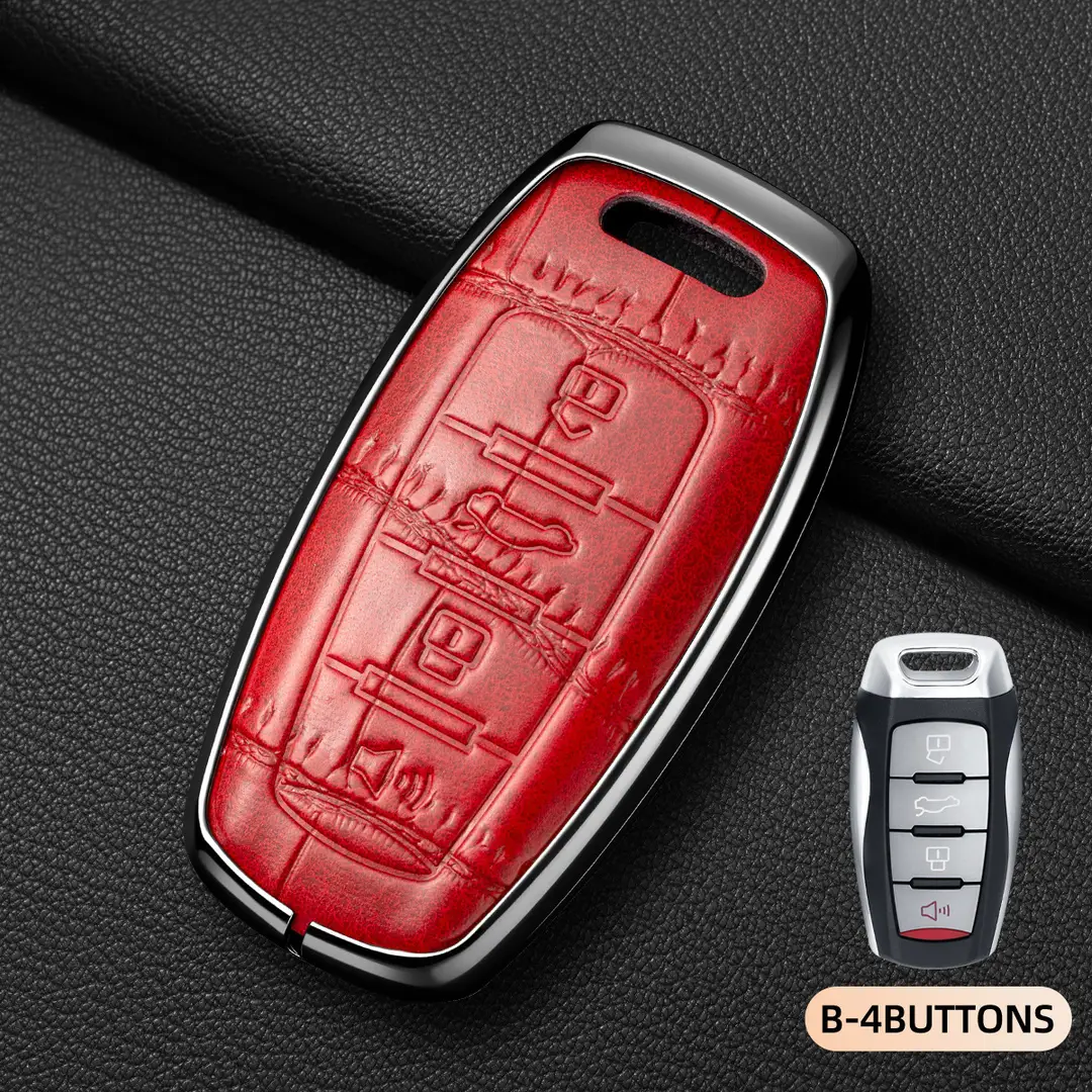 Suitable for Haval Raptor Key Case, Genuine Leather Second-Generation Big Dog, Haval H6, Shenshou, Xiaolong Max, Cool Dog, Xiaolong Shell Cover