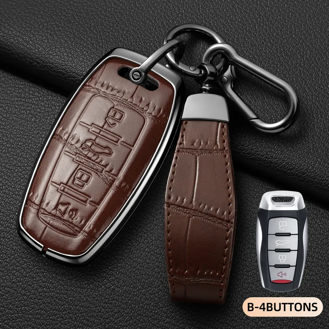 Suitable for Haval Raptor Key Case, Genuine Leather Second-Generation Big Dog, Haval H6, Shenshou, Xiaolong Max, Cool Dog, Xiaolong Shell Cover