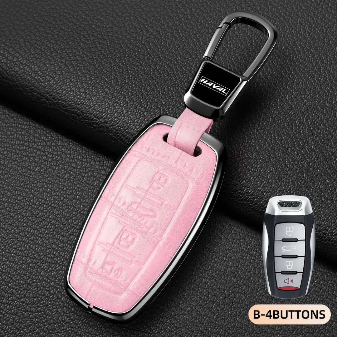 Suitable for Haval Raptor Key Case, Genuine Leather Second-Generation Big Dog, Haval H6, Shenshou, Xiaolong Max, Cool Dog, Xiaolong Shell Cover
