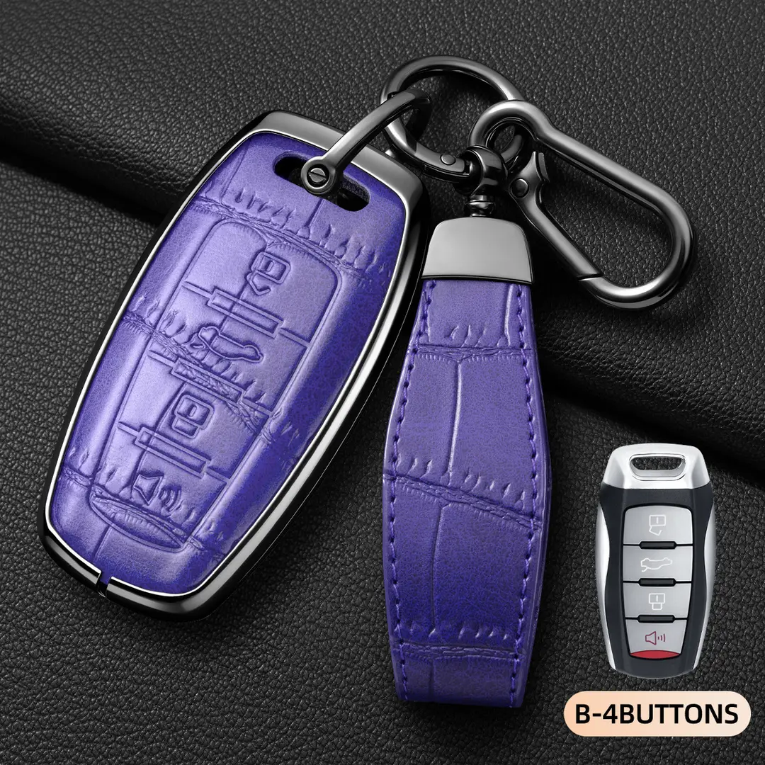Suitable for Haval Raptor Key Case, Genuine Leather Second-Generation Big Dog, Haval H6, Shenshou, Xiaolong Max, Cool Dog, Xiaolong Shell Cover