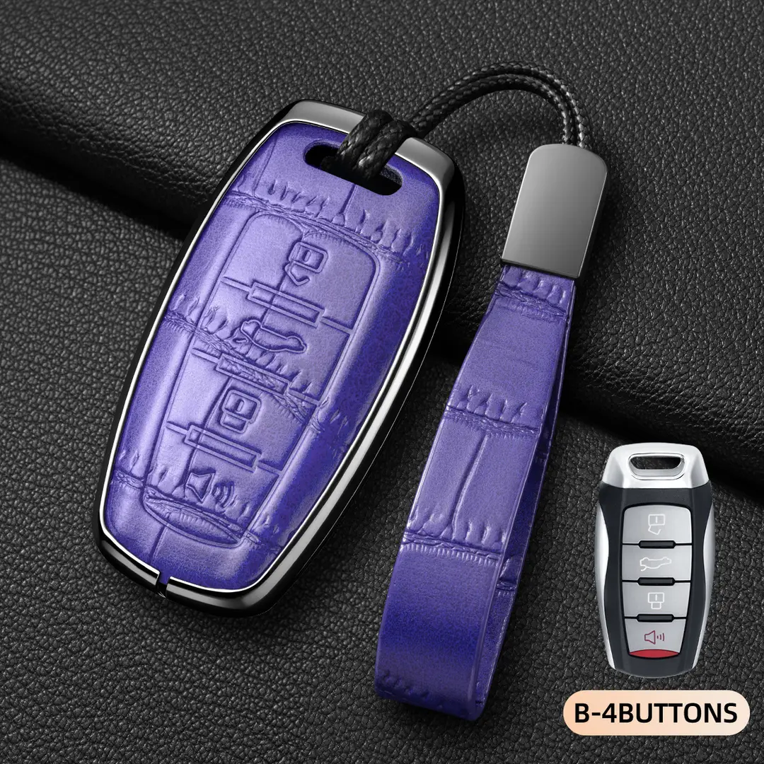 Suitable for Haval Raptor Key Case, Genuine Leather Second-Generation Big Dog, Haval H6, Shenshou, Xiaolong Max, Cool Dog, Xiaolong Shell Cover