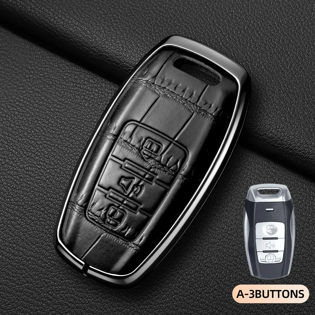 Suitable for Haval Raptor Key Case, Genuine Leather Second-Generation Big Dog, Haval H6, Shenshou, Xiaolong Max, Cool Dog, Xiaolong Shell Cover