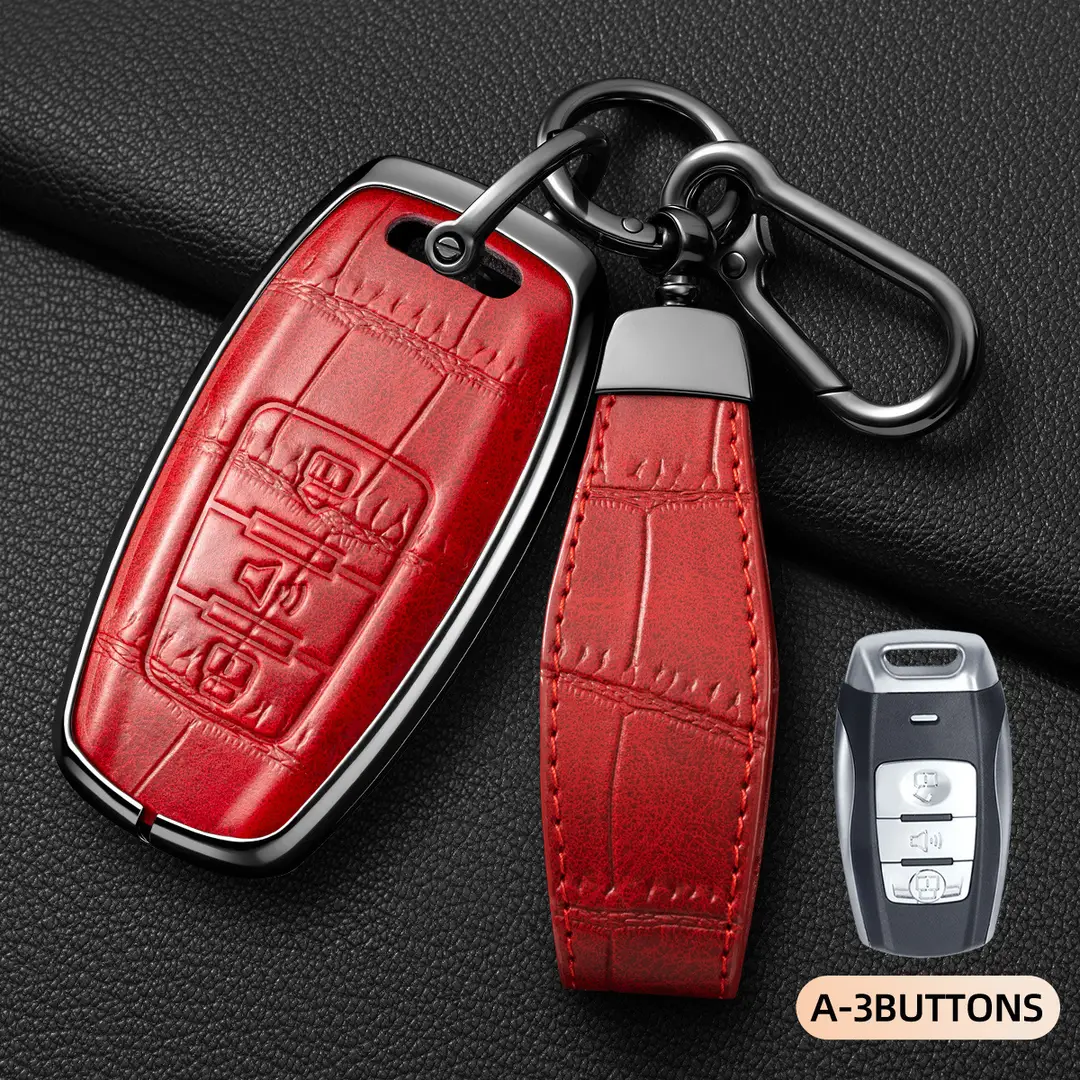 Suitable for Haval Raptor Key Case, Genuine Leather Second-Generation Big Dog, Haval H6, Shenshou, Xiaolong Max, Cool Dog, Xiaolong Shell Cover