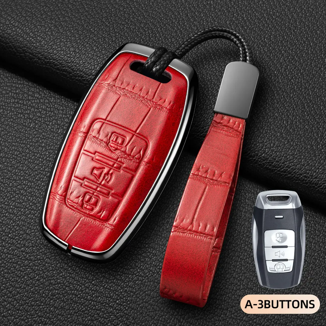 Suitable for Haval Raptor Key Case, Genuine Leather Second-Generation Big Dog, Haval H6, Shenshou, Xiaolong Max, Cool Dog, Xiaolong Shell Cover
