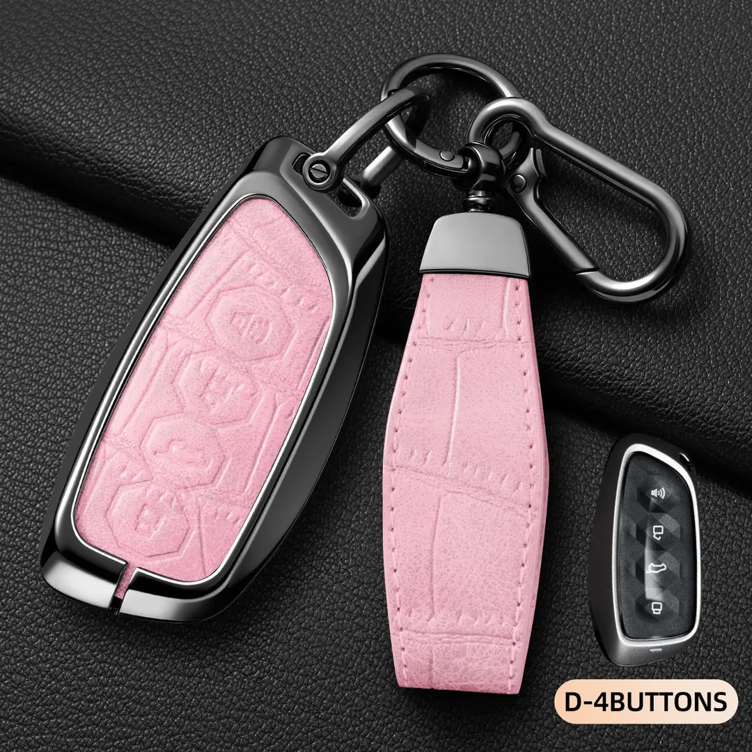 Suitable for Haval Raptor Key Case, Genuine Leather Second-Generation Big Dog, Haval H6, Shenshou, Xiaolong Max, Cool Dog, Xiaolong Shell Cover