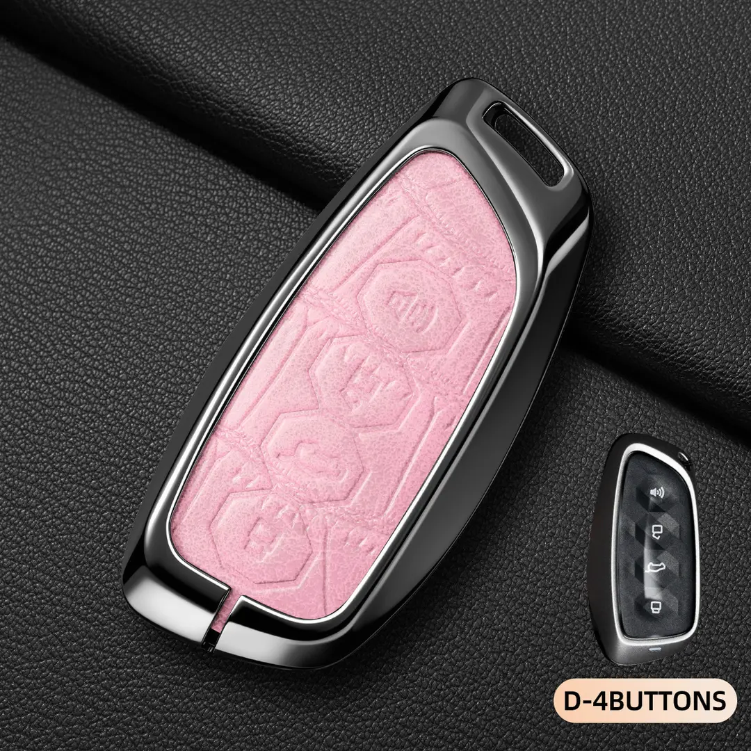 Suitable for Haval Raptor Key Case, Genuine Leather Second-Generation Big Dog, Haval H6, Shenshou, Xiaolong Max, Cool Dog, Xiaolong Shell Cover