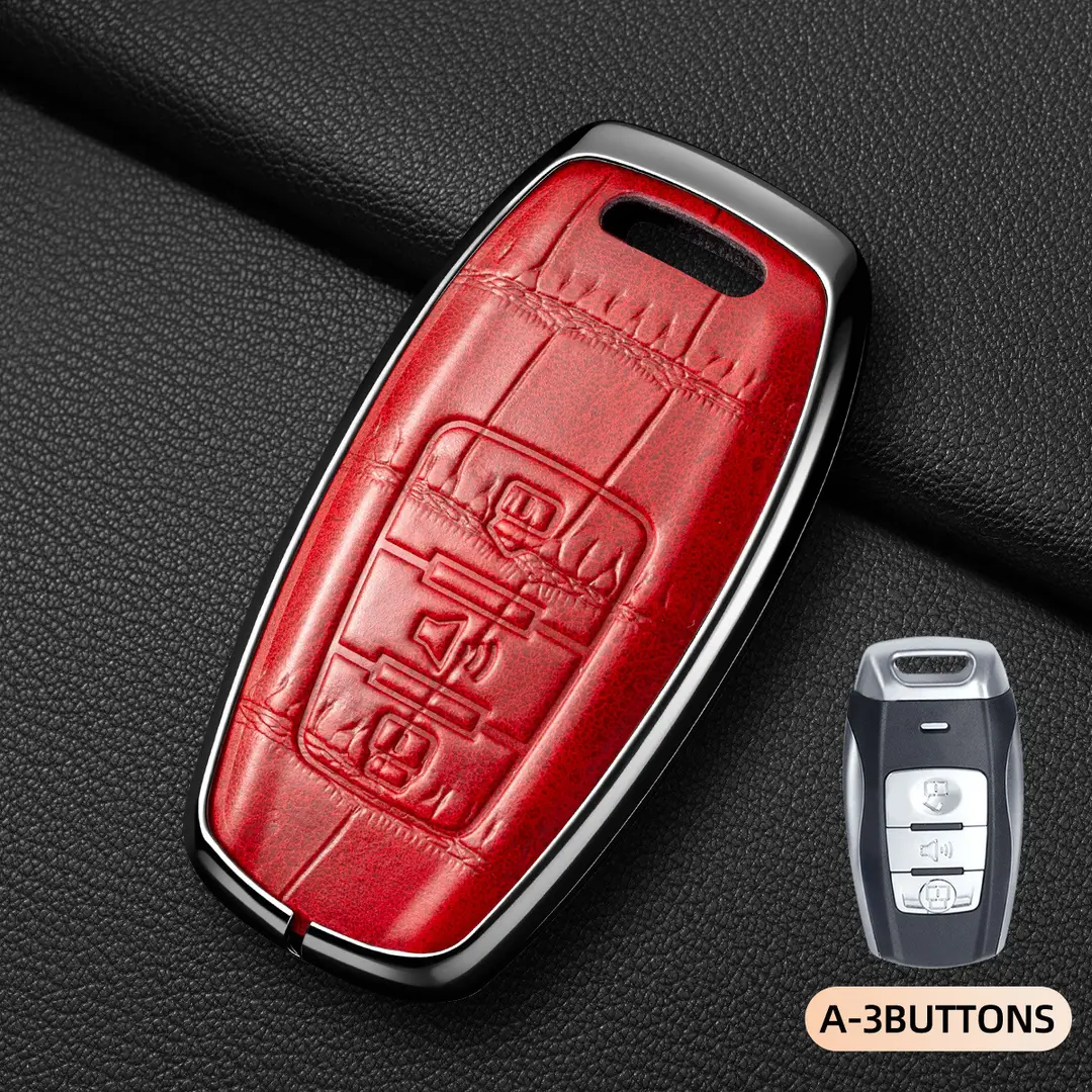 Suitable for Haval Raptor Key Case, Genuine Leather Second-Generation Big Dog, Haval H6, Shenshou, Xiaolong Max, Cool Dog, Xiaolong Shell Cover