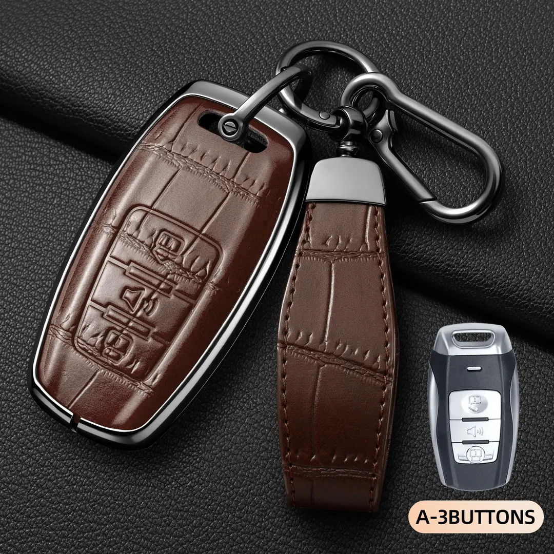 Suitable for Haval Raptor Key Case, Genuine Leather Second-Generation Big Dog, Haval H6, Shenshou, Xiaolong Max, Cool Dog, Xiaolong Shell Cover
