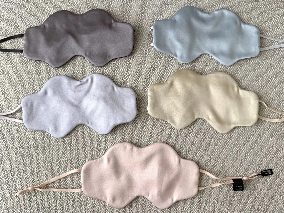 100% Mulberry Silk Sleep Mask, Light-Blocking Silk Cloud Eye Mask, Lightweight and Breathable, for Medical Beauty, Student Dormitory, Nap — feature 4