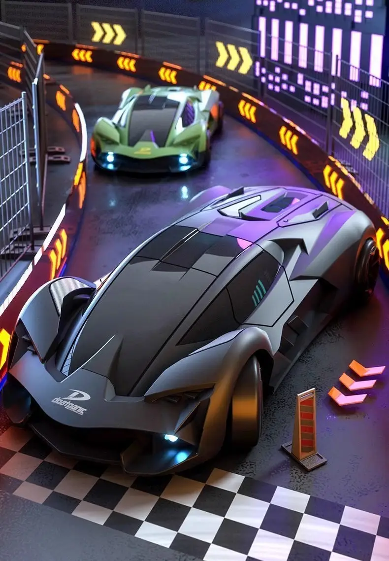 Four-Wheel Drive Rc Remote Control Car Drift High-Speed Mini Racing Car Children's Toy Birthday Gift 2026 New Model Black Technology — feature 5