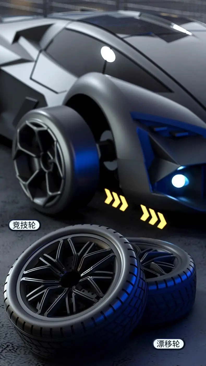 Four-Wheel Drive Rc Remote Control Car Drift High-Speed Mini Racing Car Children's Toy Birthday Gift 2026 New Model Black Technology — feature 7