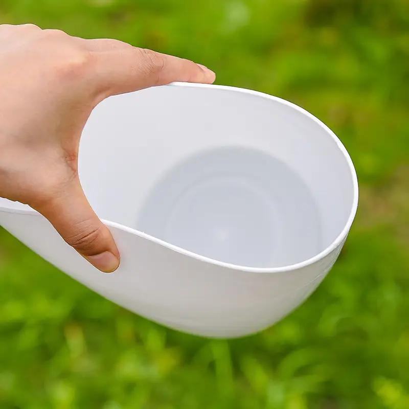 Self-Watering Flower Pot for Lazy People, Automatic Water-Absorbing Pot for Green Plants, Hydroponic Plant Pot, No Need to Water, Plastic Imitation Ceramic Self-Absorbing Pot