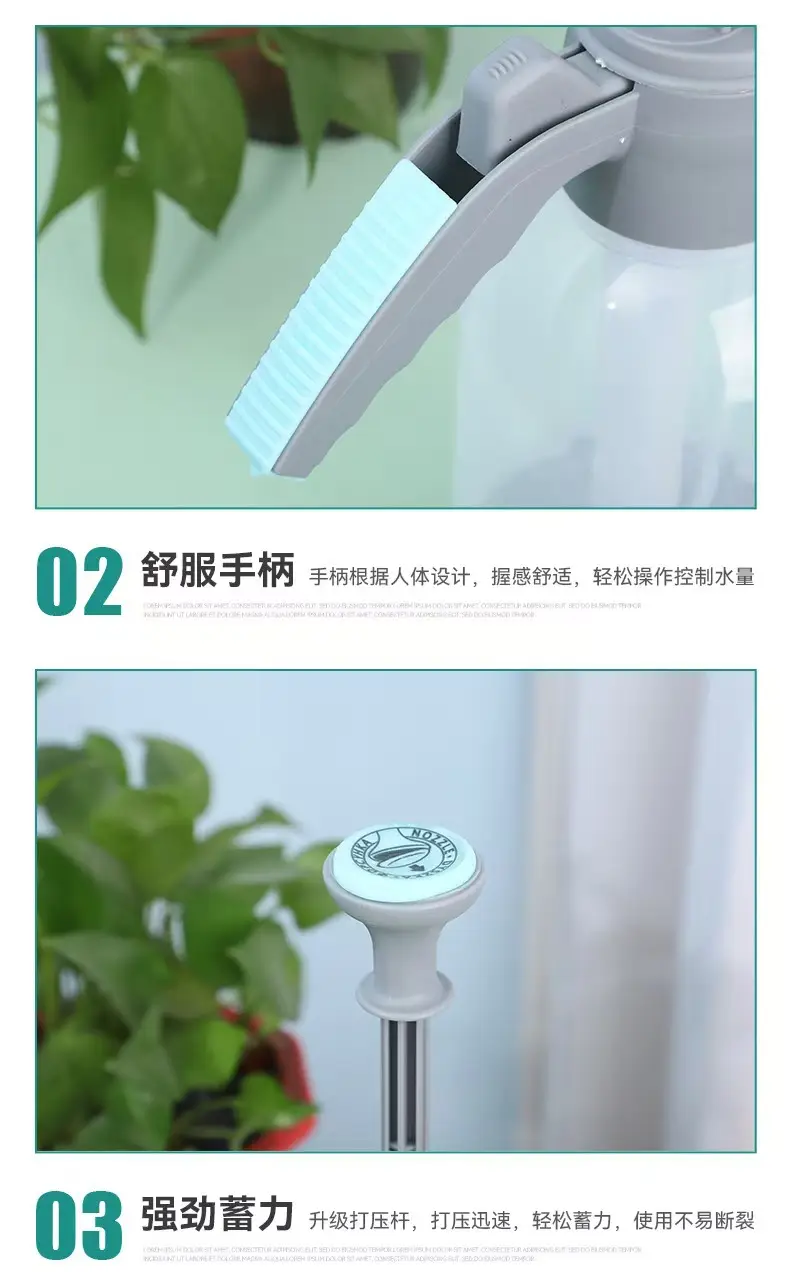 2L Explosion-Proof Air Pressure Spray Bottle Disinfection Pressure Pot Gardening Household Spray Bottle Garden Pot Watering Gardening Tool — feature 6