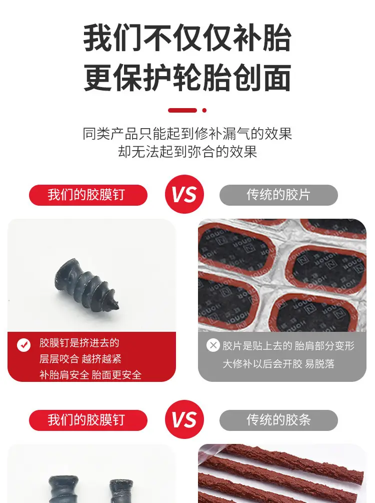 Electric Vehicle Motorcycle Tire Repair Tool No-Disassembly Self-Service — feature 7
