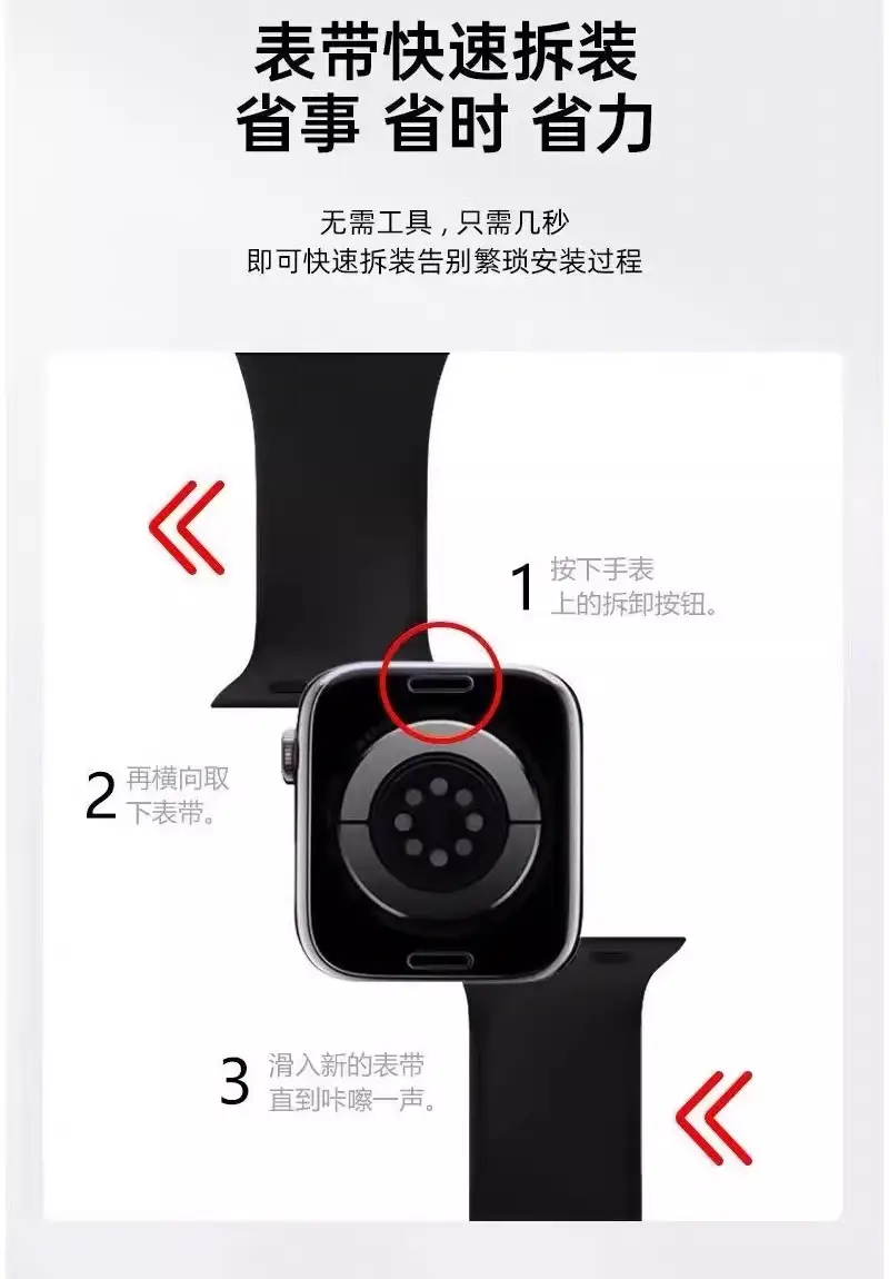 Huaqiangbei Smart Watch with Accurate Non-Invasive Blood Sugar Monitoring, Blood Lipid, Heart Rate, Blood Pressure, and Uric Acid Monitoring, Bluetooth-Enabled Watch — feature 13