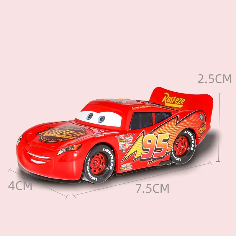 Cars: Lightning Mcqueen, Road Runner, and Sally Collectible Toy Cars from the Movie Cars