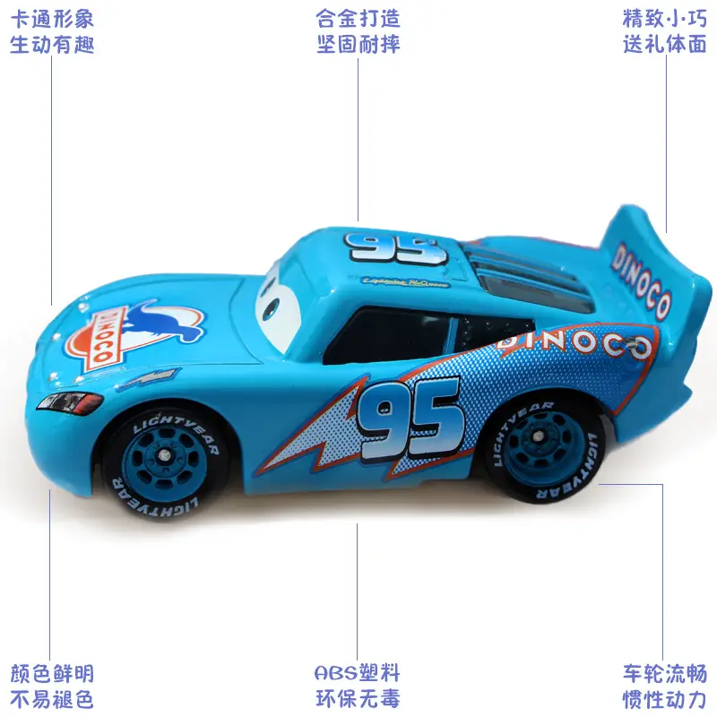 Cars: Lightning Mcqueen, Road Runner, and Sally Collectible Toy Cars from the Movie Cars — feature 4