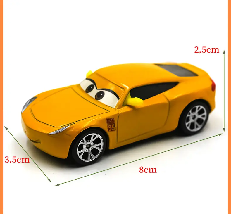 Cars: Lightning Mcqueen, Road Runner, and Sally Collectible Toy Cars from the Movie Cars — feature 9