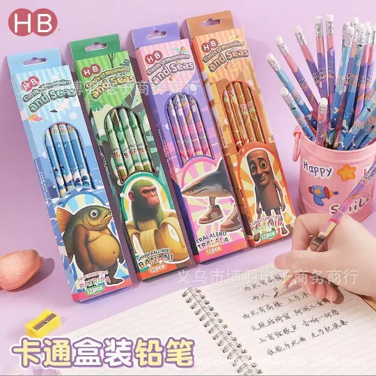 New Hello Kitty 2B Pencils, Cute and Adorable, Popular on Instagram, Boxed Pencils for Children and Students. — feature 25