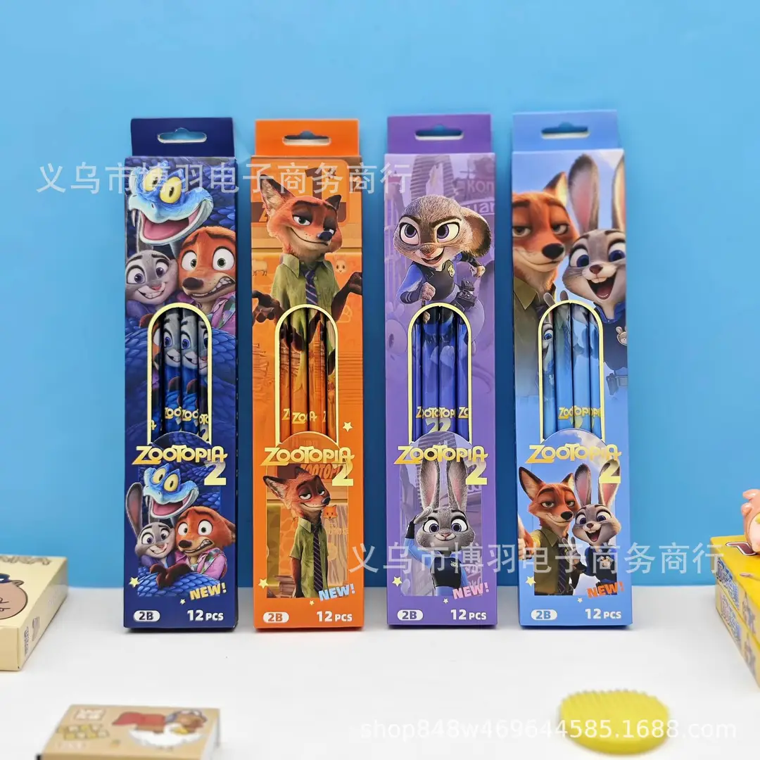 New Hello Kitty 2B Pencils, Cute and Adorable, Popular on Instagram, Boxed Pencils for Children and Students.