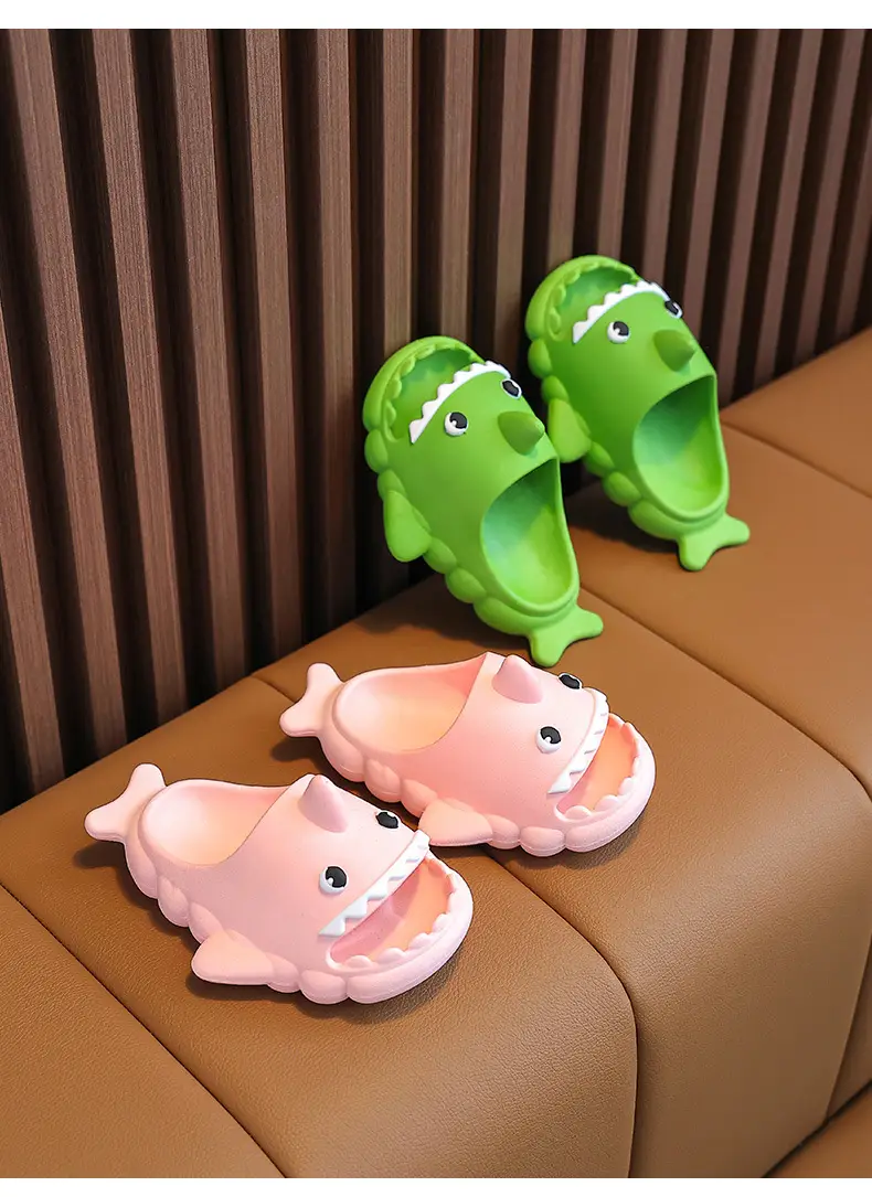 Children's Sandals, Shark Baby Slippers, Girls' Clogs, Summer Indoor Bathing and Outdoor Wear, Beach Non-Slip Shoes — feature 15