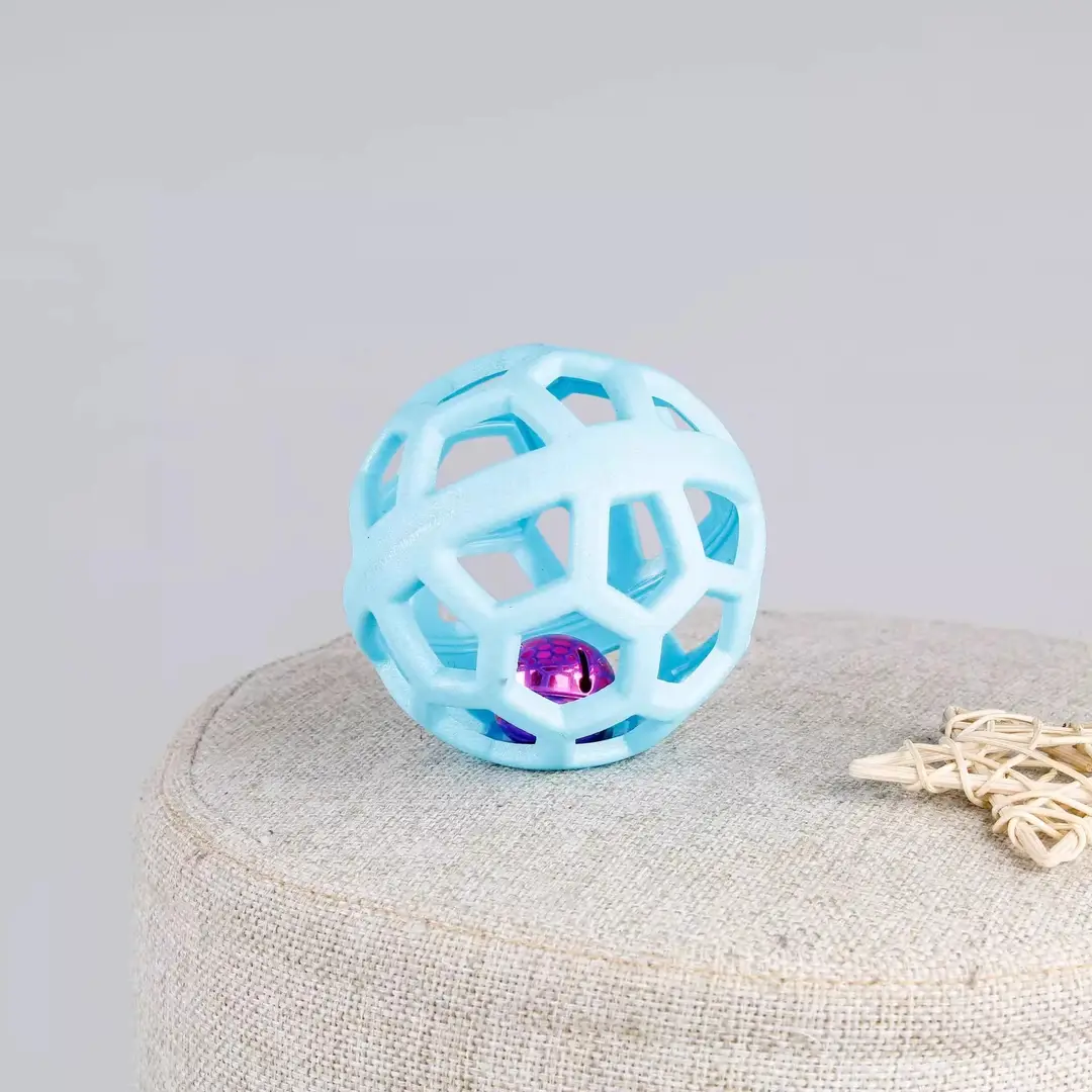 Dog Self-Entertainment Chew Toy Ball, Durable and Bite-Resistant, Hollow Design for Small Dogs, Puppies, and Cats, to Expend Energy