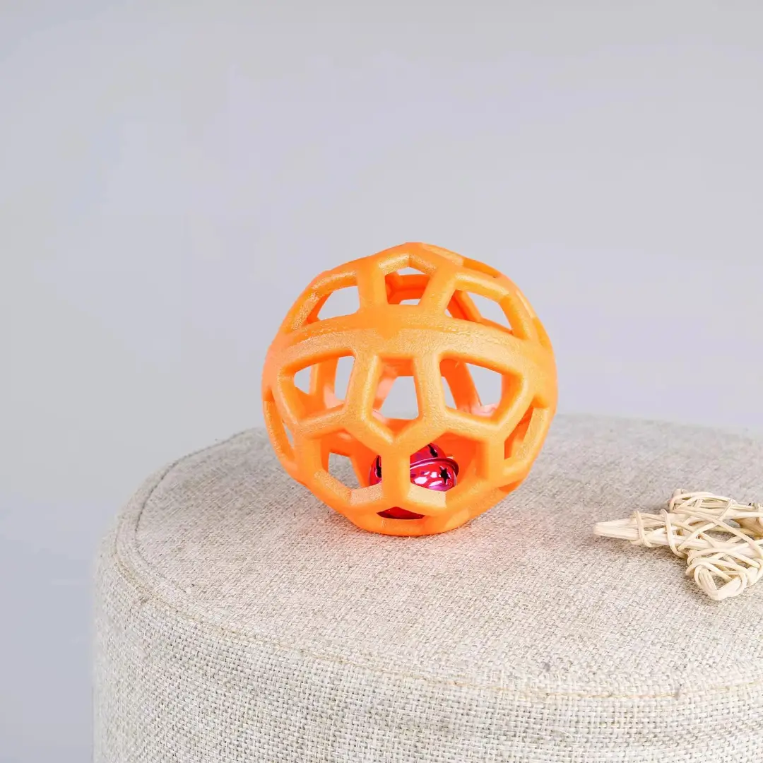 Dog Self-Entertainment Chew Toy Ball, Durable and Bite-Resistant, Hollow Design for Small Dogs, Puppies, and Cats, to Expend Energy
