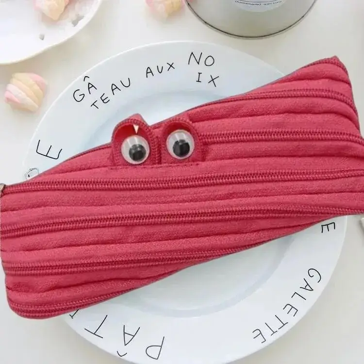 Xiaohongshu's Same Style Zipper Pencil Case, Creative and Quirky Stress-Relief Stationery Storage Bag, Large Capacity Pencil Box for Students — feature 10