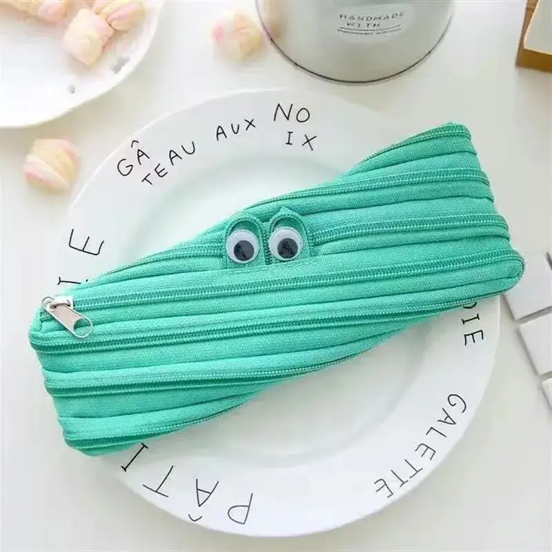 Xiaohongshu's Same Style Zipper Pencil Case, Creative and Quirky Stress-Relief Stationery Storage Bag, Large Capacity Pencil Box for Students — feature 8