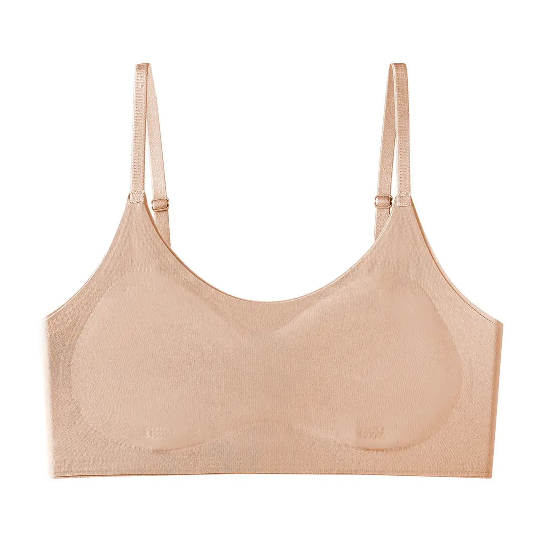 Developmental Period Underwear for Junior High School Girls, Girls' Bras for 12-16 Years Old, Middle School Students' Sports Vests, High School Students' Bras