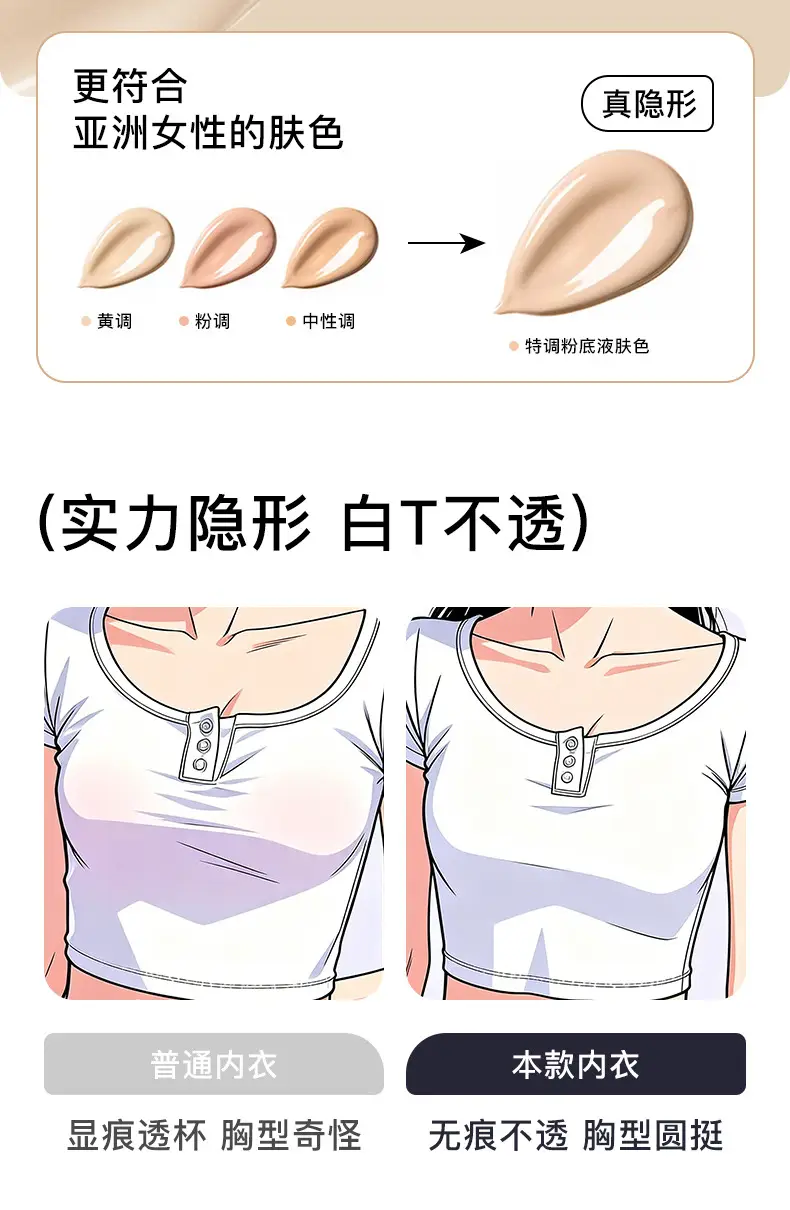 Developmental Period Underwear for Junior High School Girls, Girls' Bras for 12-16 Years Old, Middle School Students' Sports Vests, High School Students' Bras — feature 4