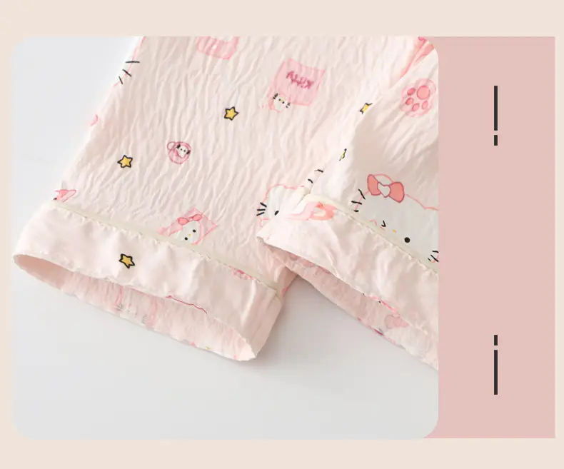 Dopamine Cloud Cotton Pajamas Boys and Girls Set Children's Long Sleeve Spring and Autumn Sweet Home Clothes Set Children's Clothing — feature 15