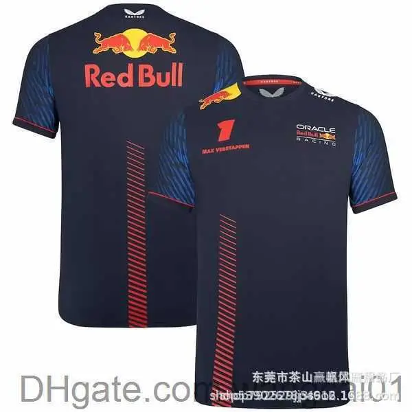 Racing Suit T-Shirt F1 Quick-Drying Cultural Shirt Mclaren Mercedes Martin Team Men's and Women's Short-Sleeved Round-Neck Top