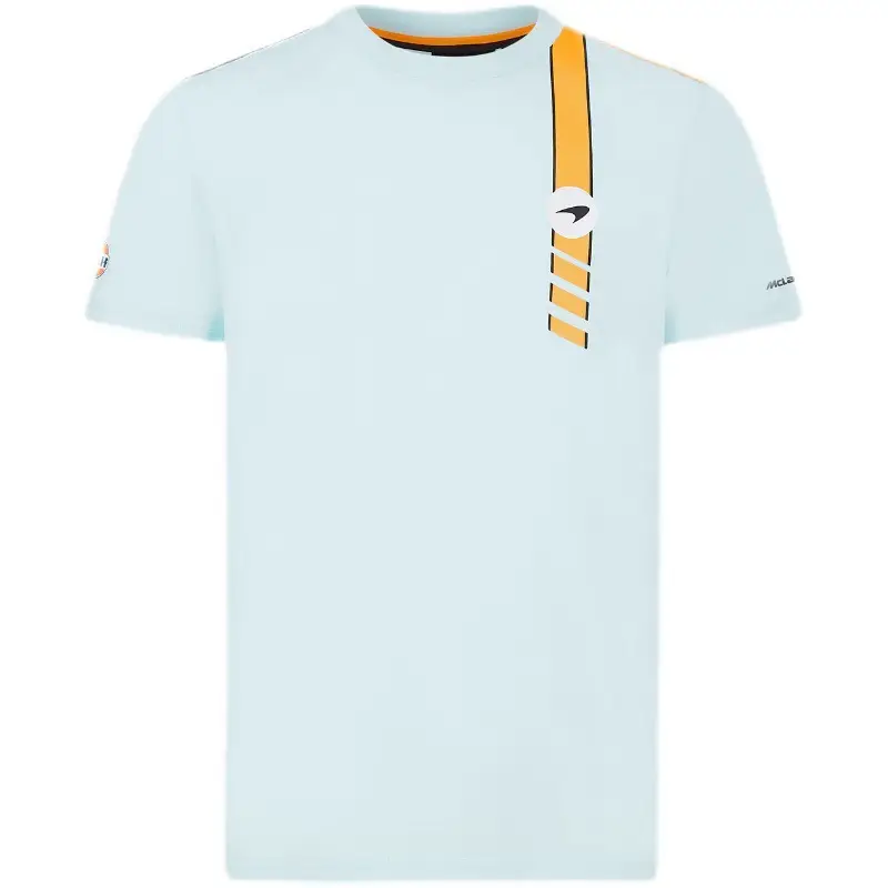 Racing Suit T-Shirt F1 Quick-Drying Cultural Shirt Mclaren Mercedes Martin Team Men's and Women's Short-Sleeved Round-Neck Top