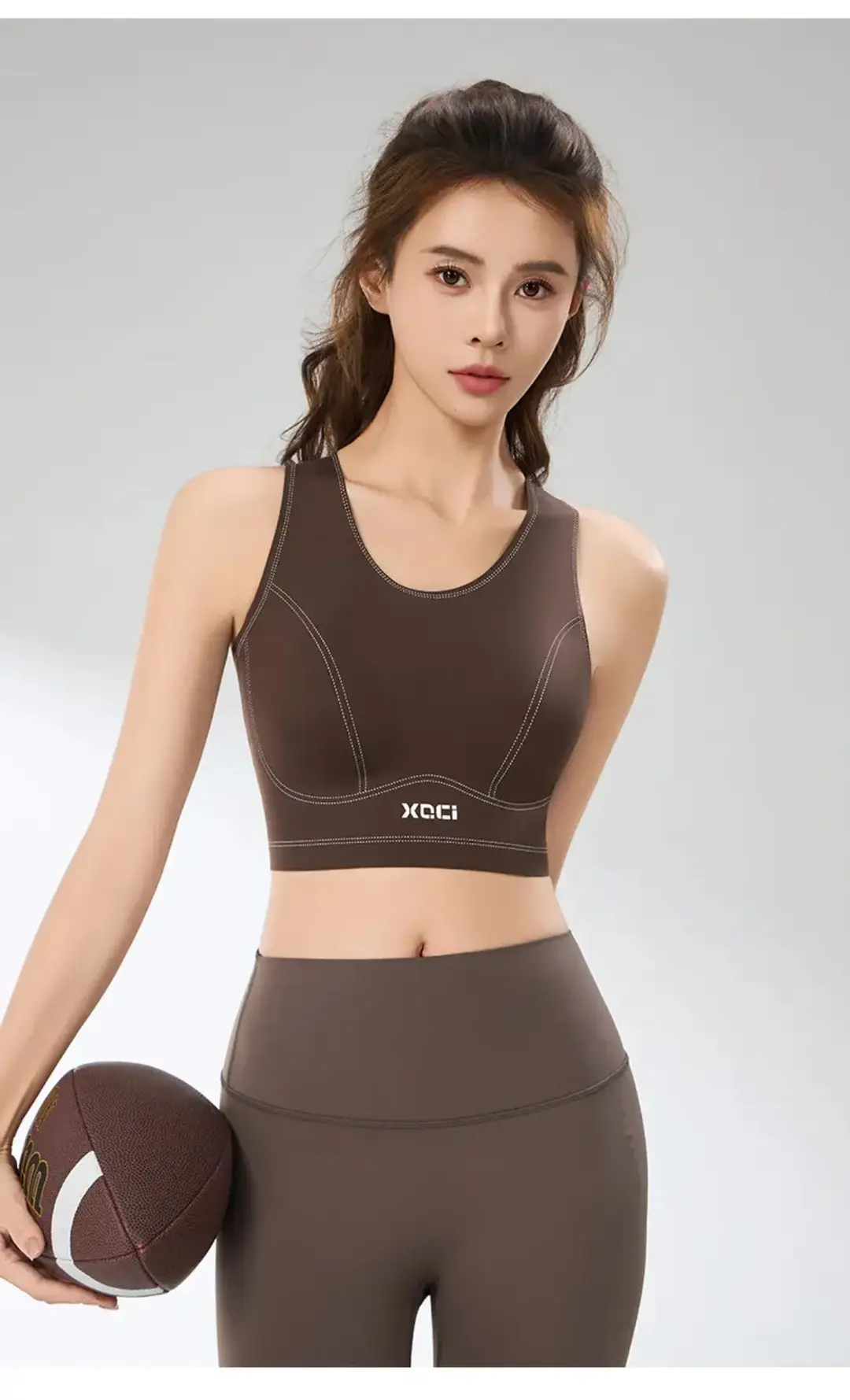Sports Bra Anti-Sagging High-Intensity Shock-Proof Running Bra Pilates Vest Yoga Wear Thin Style 3041 — feature 24