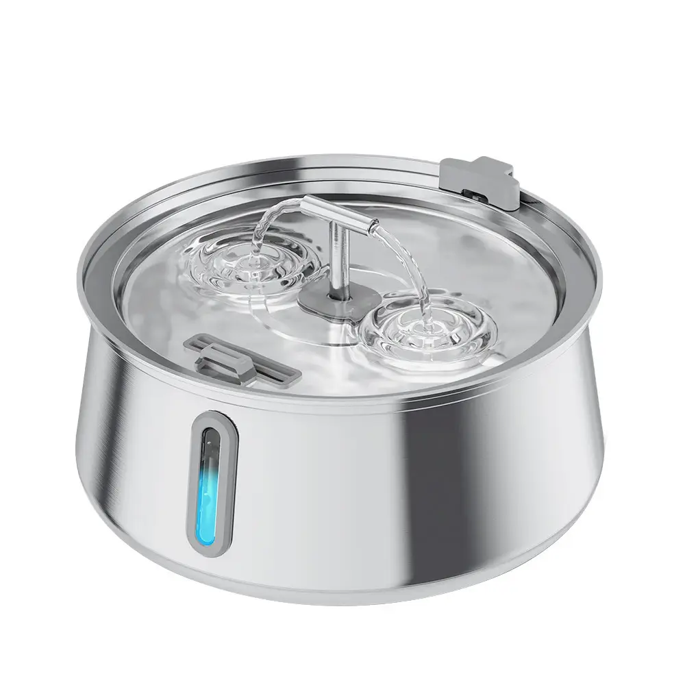 Amazon's Best-Selling Stainless Steel Pet Water Dispenser, Cat and Dog Water Dispenser, Direct Sales from the Manufacturer, Smart Water Dispenser