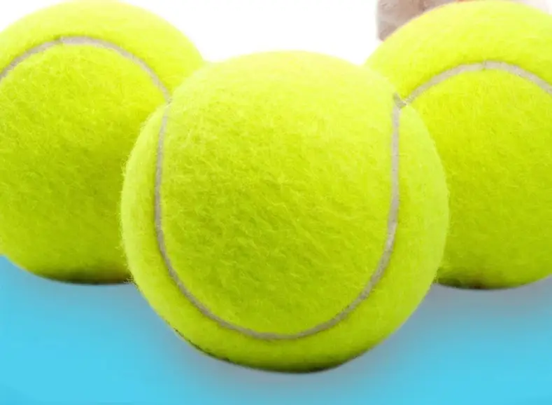 Dog Toy Ball Self-Entertainment Boredom-Relief Gadget for Pets Like Border Collies, Golden Retrievers, Corgis; Durable Chew Ball for Training and Teeth Cleaning; Rubber Tennis Ball — feature 5