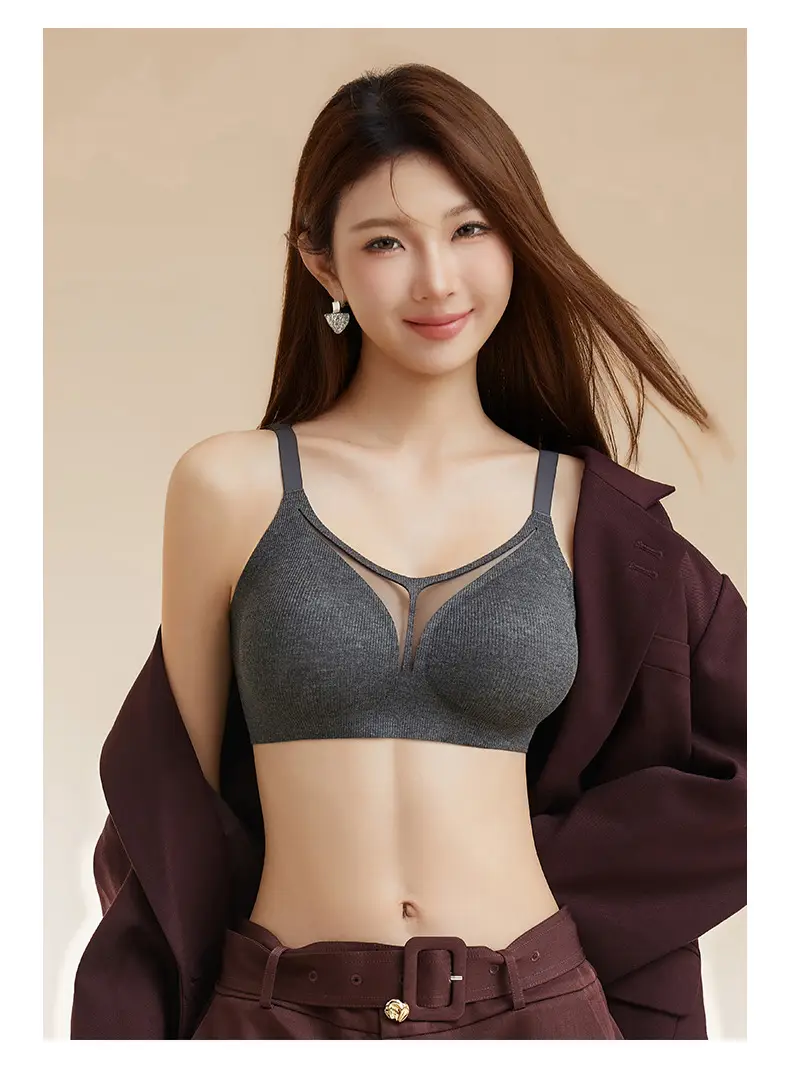 Jelly Soft Support Skin-Friendly Breathable Underwear for Women, Lift and Gather Effect, Soft Seamless Bra with Side Breast Support, Wireless Support Bra — feature 24