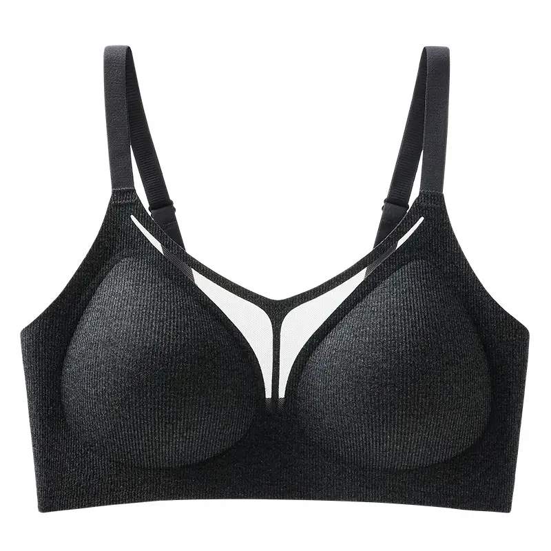 Jelly Soft Support Skin-Friendly Breathable Underwear for Women, Lift and Gather Effect, Soft Seamless Bra with Side Breast Support, Wireless Support Bra