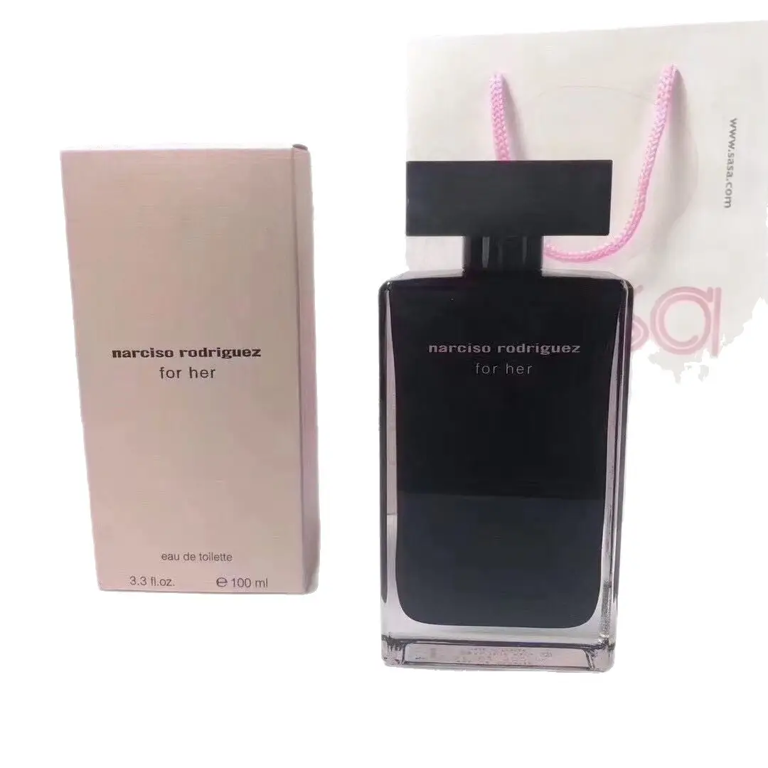 Cross-Border Perfume Vietnam Spicy Rose Brilliant Magnolia Black Bottle Slim White Bottle Slim Women's Perfume 100ml