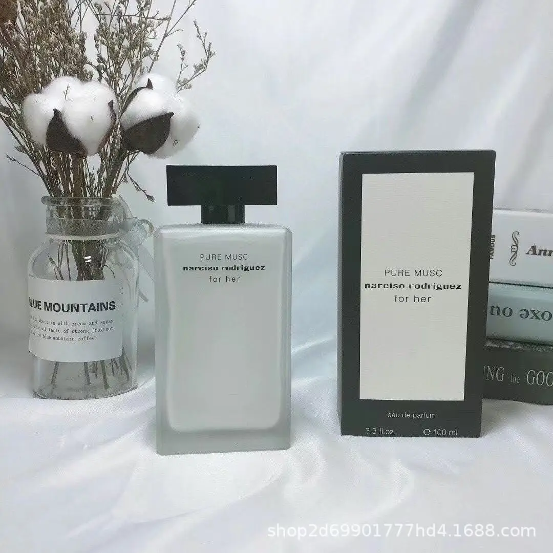 Cross-Border Perfume Vietnam Spicy Rose Brilliant Magnolia Black Bottle Slim White Bottle Slim Women's Perfume 100ml