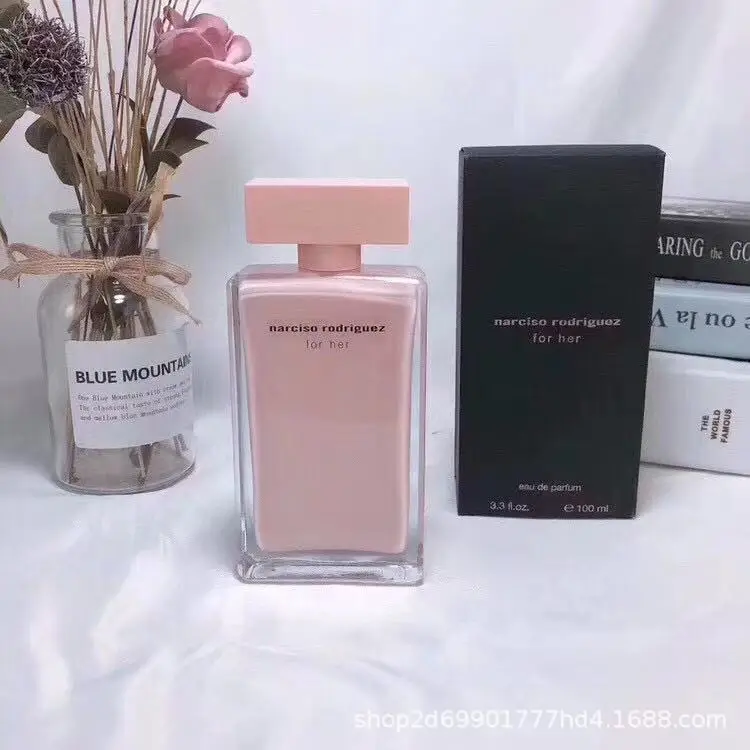 Cross-Border Perfume Vietnam Spicy Rose Brilliant Magnolia Black Bottle Slim White Bottle Slim Women's Perfume 100ml