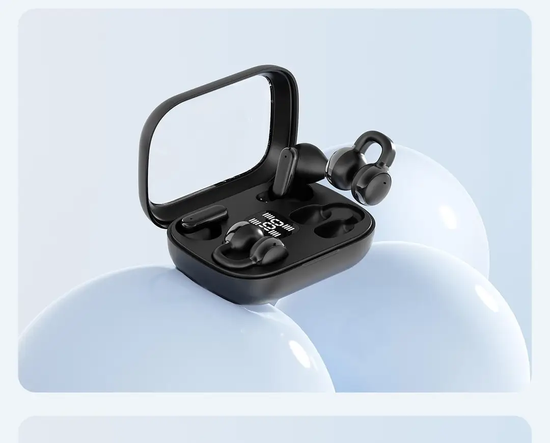 2026 New Model Dual Earphones Wireless Bluetooth Ear Clip Type Semi-In-Ear Style Fully Upgraded Gaming Noise Reduction Ultra-Long Battery Life — feature 22
