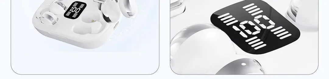 2026 New Model Dual Earphones Wireless Bluetooth Ear Clip Type Semi-In-Ear Style Fully Upgraded Gaming Noise Reduction Ultra-Long Battery Life — feature 4